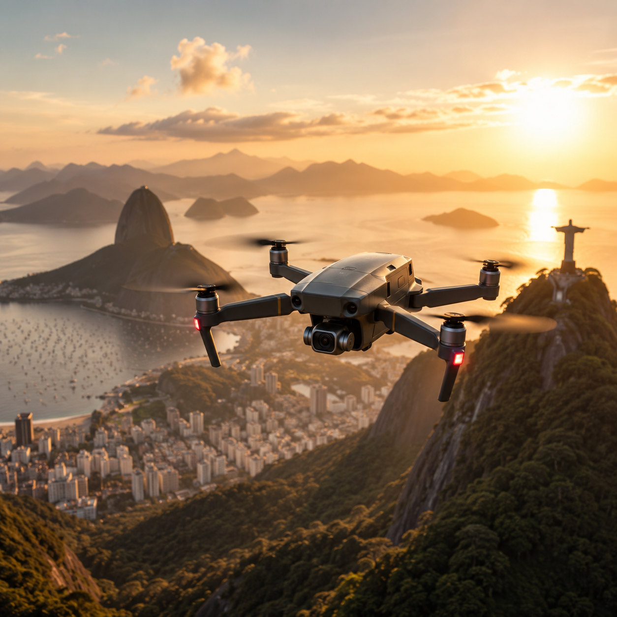 Natureza e vistas aéreas do Rio de Janeiro